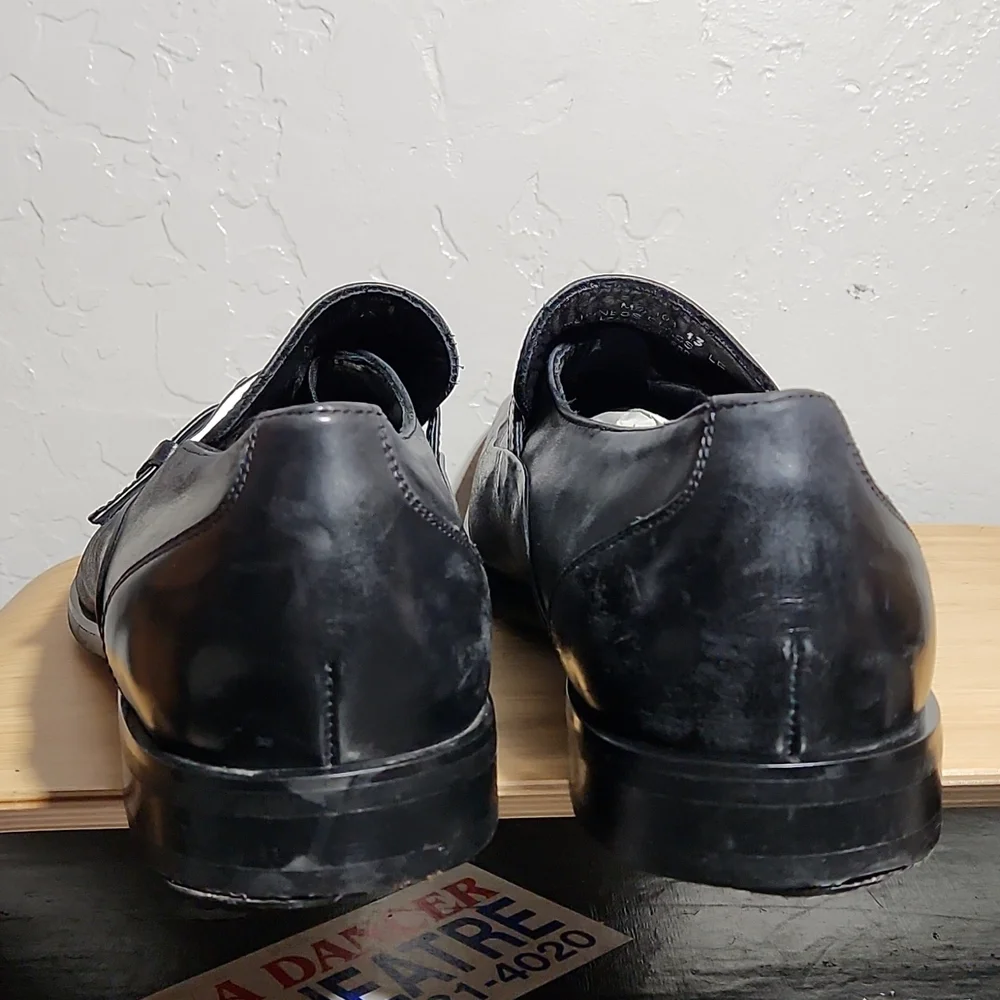 KENNETH COLE Vintage Distressed Look Leather Dress Shoe 13